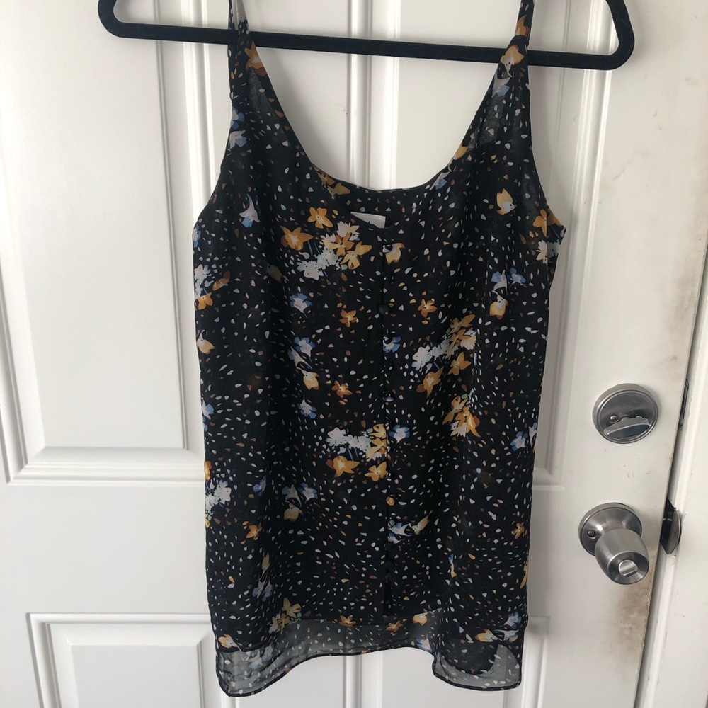 CaBi cami with adjustable straps.  Size M